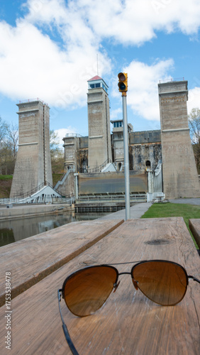 Peterborough Lift Lock National Historic Site, Trent-Severn Waterway, Lock 21, Peterborough, Canada