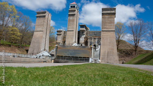 Peterborough Lift Lock National Historic Site, Trent-Severn Waterway, Lock 21, Peterborough, Canada