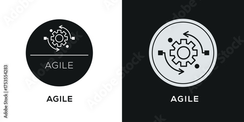 Creative (Agile) icon, vector sign.