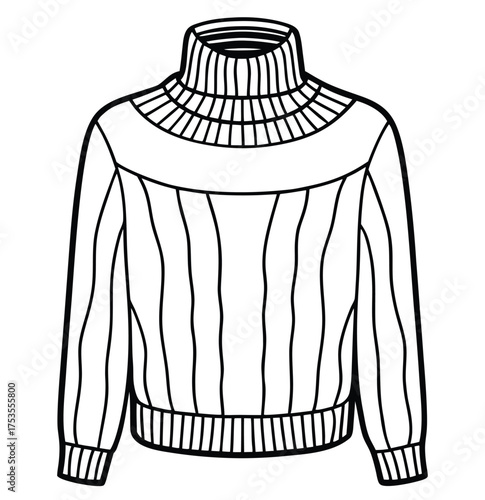 Vector illustrations of various casual clothing for men, including a sweater, jacket, and shirt, in a fashionable design on a gray textile background, isolated for apparel design use