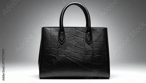 black shopping bag