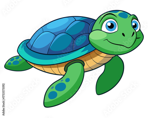 funny turtle cartoon