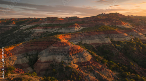 A breathtaking golden hour landscape of Kelabba Madja, East Nusa Tenggara, Indonesia.
