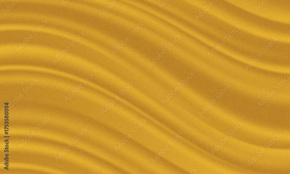 Obraz premium Golden Silk Fabric Abstract Background with Flowing Curves and Soft Texture for Luxury Designs
