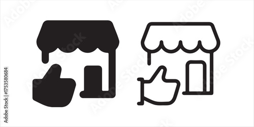 Boost your business success with positive customer feedback and amazing store reviews, perfect for online marketing vector illustration!