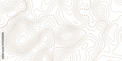 Luxury gold abstract topographic map background with golden lines  texture,  wallpaper design for fabric , packaging , web, geographic grid map vector illustration.