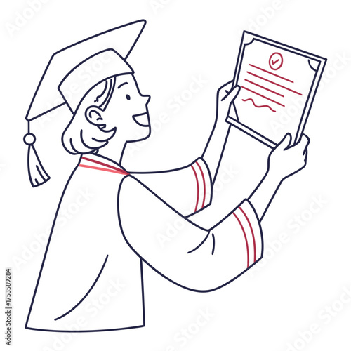 Diploma clip art preview