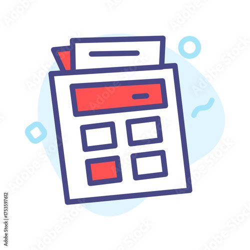 Business Color Outline icons pack