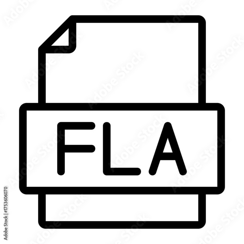 fla line icon