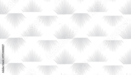 Seamless pattern with bright beams star shape motif. Stylish abstract geometric lines texture for web, business and fabric design