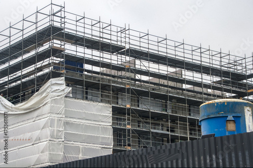 construction of building