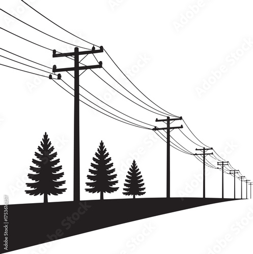 electric power lines