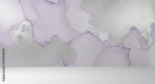 Abstract light gray and white textured background with subtle purple hues