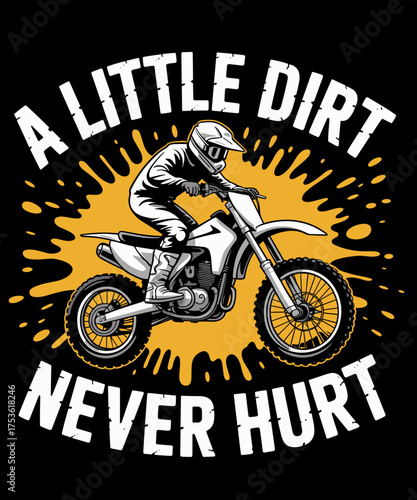 Funny Dirt Bike Design For Motocross Riding