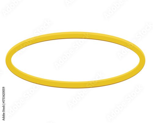 Illustration of a golden halo paired with angel wings, symbolizing purity and divine presence.