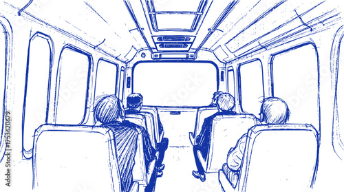 Train Interior: A Quiet Journey