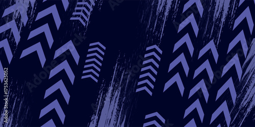 Abstract grunge background vector, brush painted wallpaper, template design modern banner with copy space