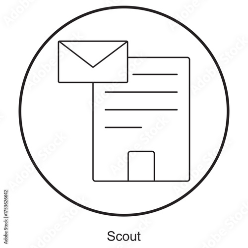 Talent Scout, Field Scout, Recruitment Scout, Exploration Scout, Sports Scout, vector