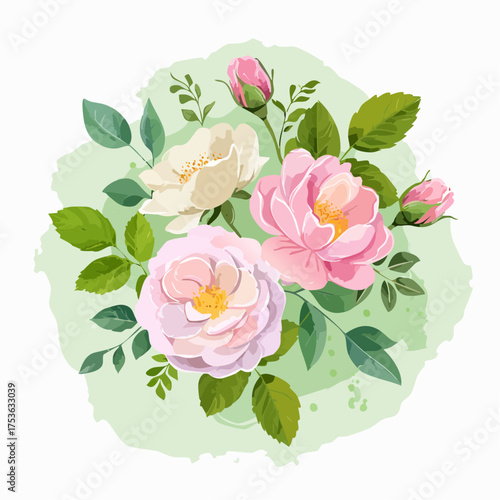 Wildrosen am Wegrand – natürliche Schönheit