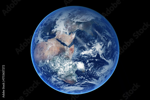 Fototapeta Naklejka Na Ścianę i Meble -  Planet Earth from space. Elements of this image furnished by NASA