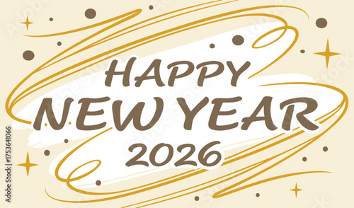 Happy New Year 2026: Swirl Greetings, Festive Star Designs, and Celebration Ideas - Top 2026 New Year Wishes & Party Trends