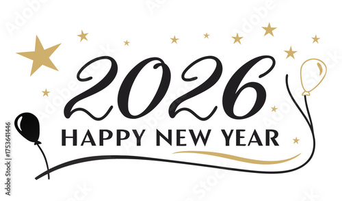 Happy New Year 2026: Balloon Greetings, Festive Star Designs, and Celebration Ideas - Top 2026 New Year Wishes & Party Trends