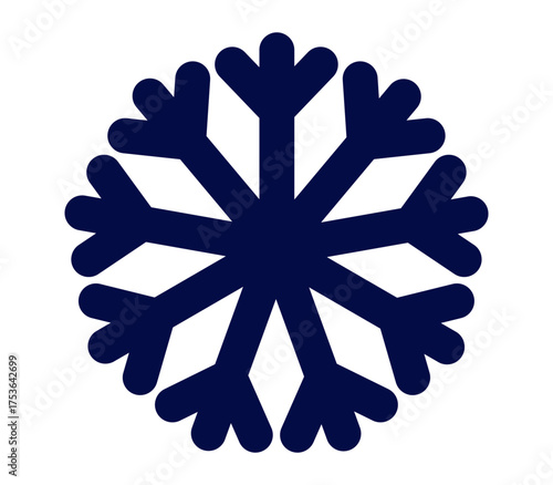 Intricate snowflake pattern perfect for winter-themed designs, decorations, and creative graphics.