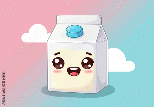 illustration of a bottle of milk