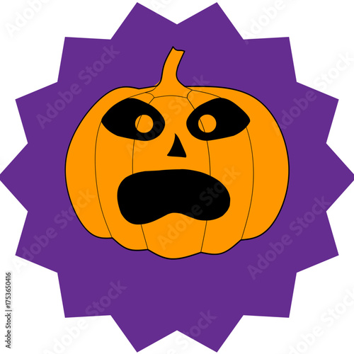 Halloween Pumpkin Face