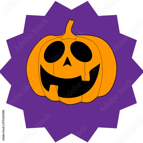 Halloween Pumpkin Face