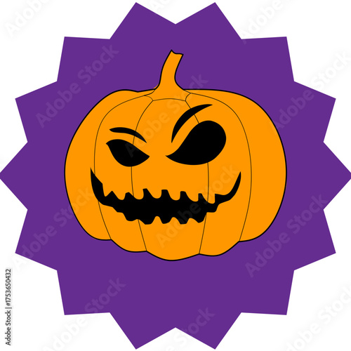 Halloween Pumpkin Face