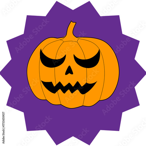Halloween Pumpkin Face