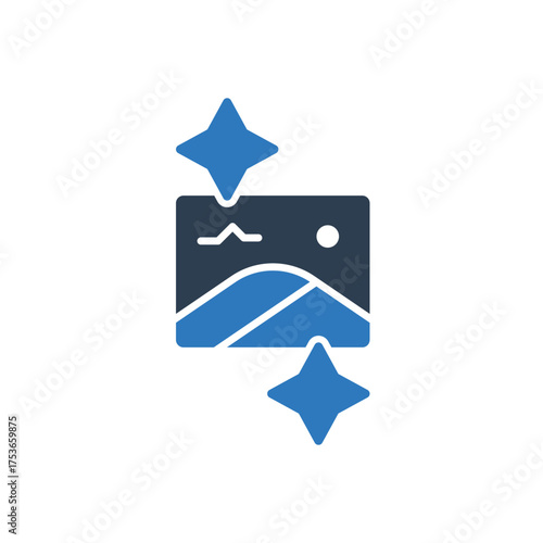 AI Generated Image Icon