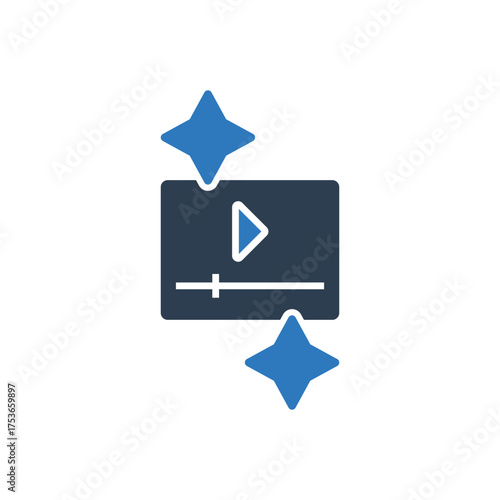 AI Generated Video Icon