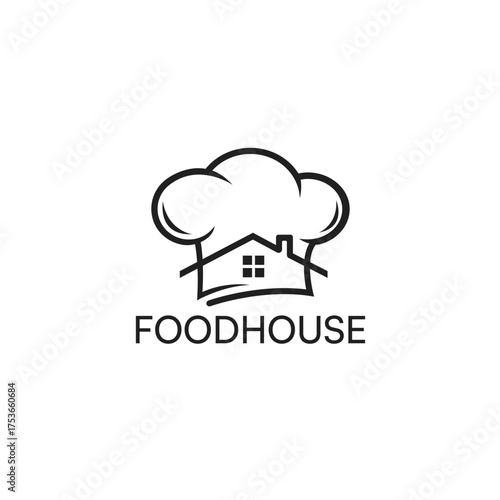 FoodHouse Logo Design for Restaurant and Catering Business