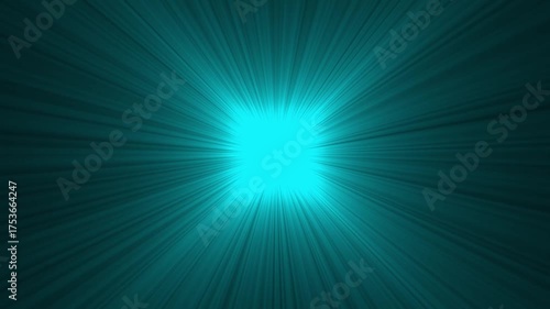 Blue  Colorful Laser Light Beams in Dark Room, Vibrant Abstract Lighting and Party Atmosphere Background.