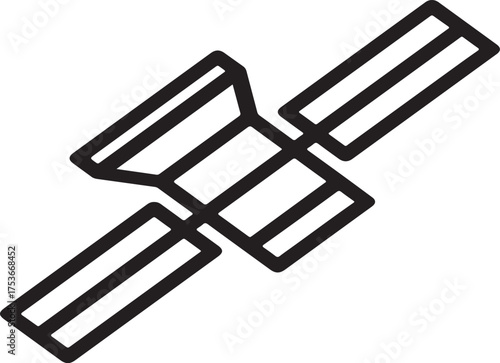 Vector illustration of a wrench and black and white tools with chair ladder and metal equipment icons