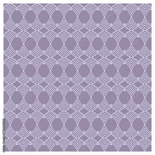 seamless interlocking mesh pattern