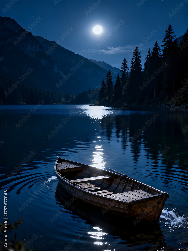 Obraz premium boats on lake