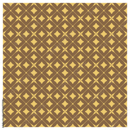 diamond trellis line pattern
