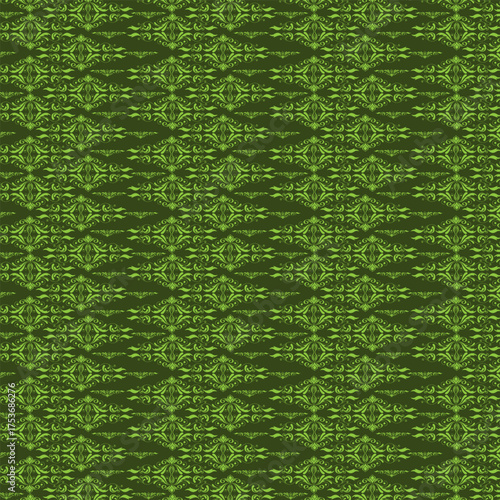 Wallpaper Mural abstract green background with a pattern Torontodigital.ca