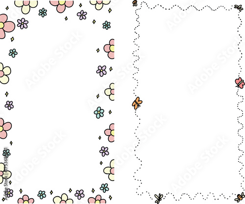 Marcos decorativos florales