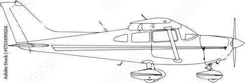 High-Speed Passenger Train Profile Vector Illustration