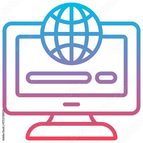 Web Login Icon
