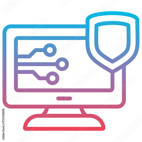 Cyber Protection Icon