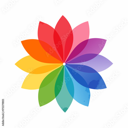Regenbogenblüte – Farbenpracht in Bewegung