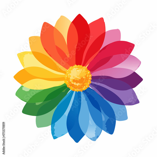 Regenbogenblüte – Farbenpracht in Bewegung