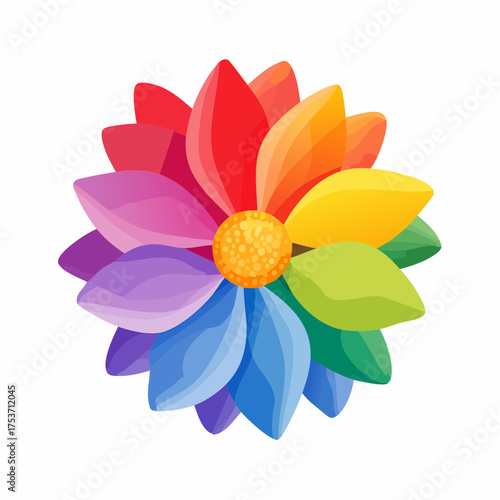 Regenbogenblüte – Farbenpracht in Bewegung