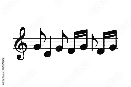 Solfeggio music sheet shows a treble clef and some notes on the stave