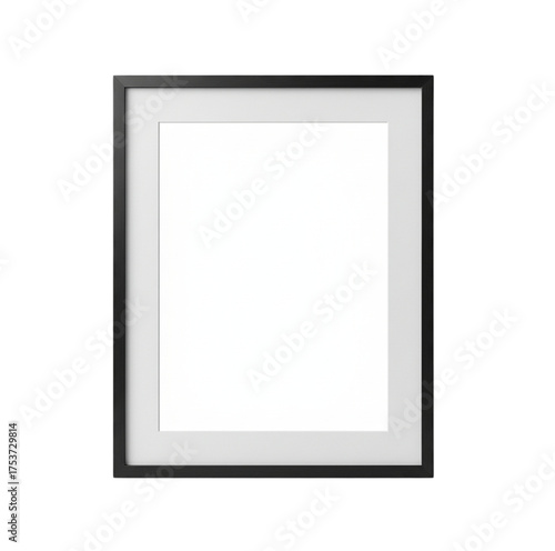 empty picture frame mockup